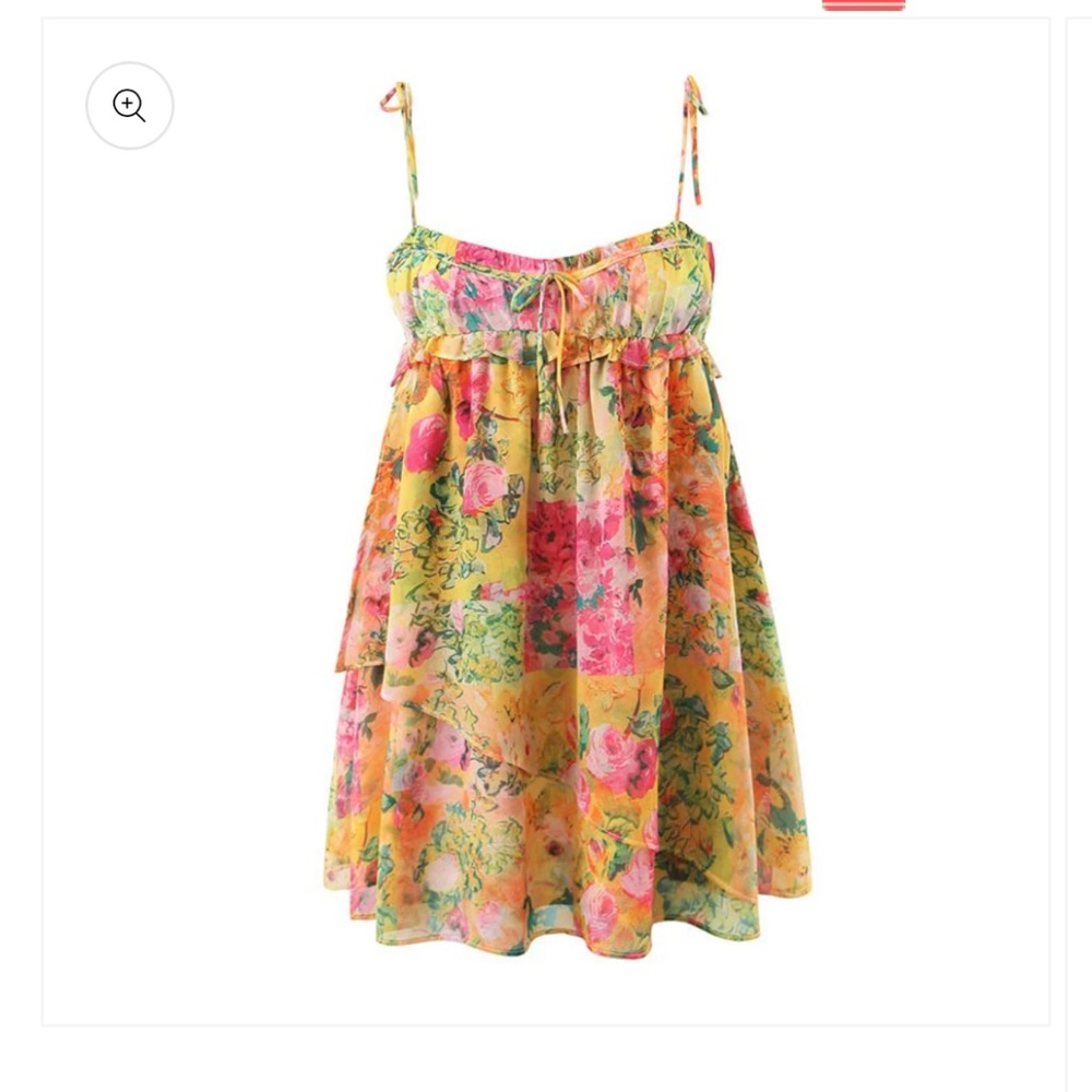 Marbelle Floral Multicolor Mini Dress